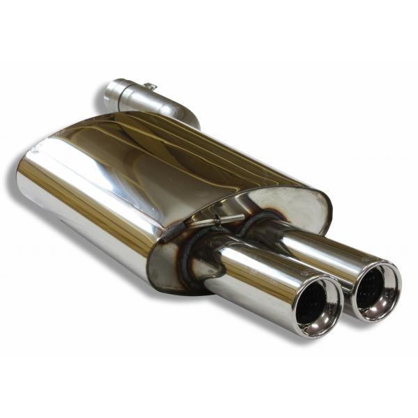 BMW 5シリーズ E60 セダン 540i/545i リアマフラー 90mm ダブル FOX製