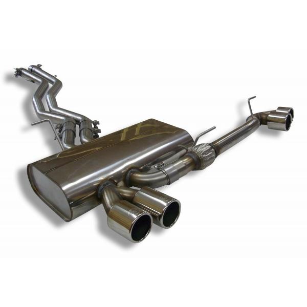 BMW E85 Z4 2.5i/3.0i/3.0si リアマフラー 80mm ダブル 左右 FOX製