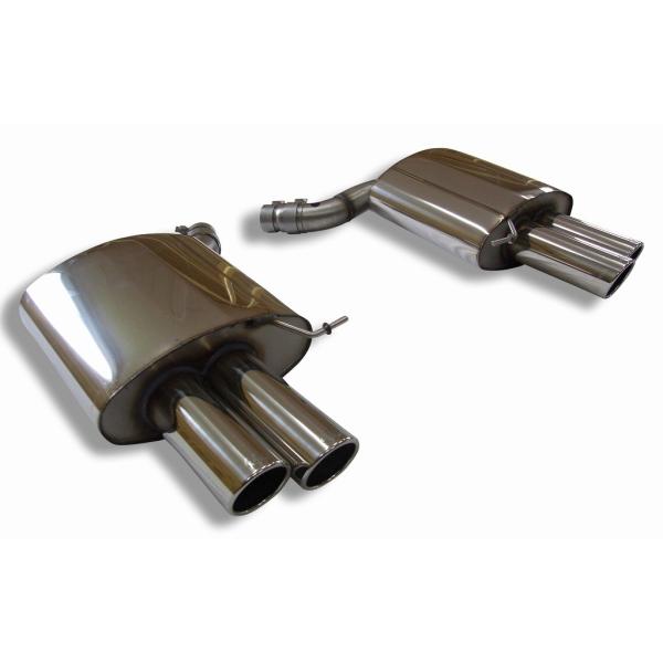 BMW 6シリーズ F12/F13/F06 640i リアマフラー 90mm 斜め ダブル 左右 F...