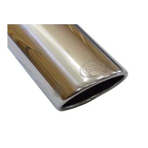 ベンツ Cクラス W204 クーペ用リアマフラー 115ｘ85mm オーバル 左右 FOX製