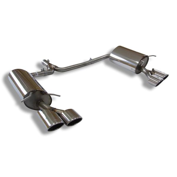 ベンツ Cクラス W204 セダン/ワゴン 4気筒用リアマフラー 115ｘ85mm オーバル 斜め ...