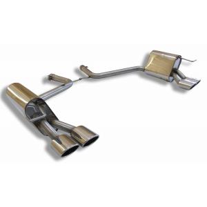 ベンツ Eクラス W211セダン用リアマフラー 106ｘ71mm オーバル 斜め ダブル 左右 FO...