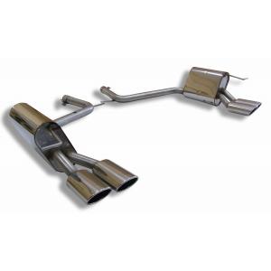 ベンツ Eクラス W211ワゴン用リアマフラー 106ｘ71mm オーバル 斜め ダブル 左右 FO...