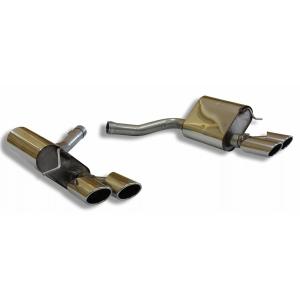 ベンツ Eクラス W212セダン（V6/V8）用リアマフラー 106ｘ71mm オーバル斜め ダブル...