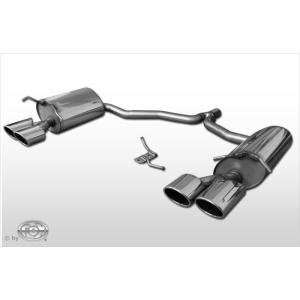 ベンツ Eクラス W207クーペ（4気筒/2013年まで）用リアマフラー 115ｘ85mm オーバル...