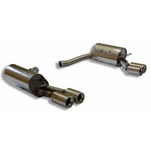 ベンツ CLSクラス W218 CLS350用リアマフラー 90mm ダブル 左右 FOX製