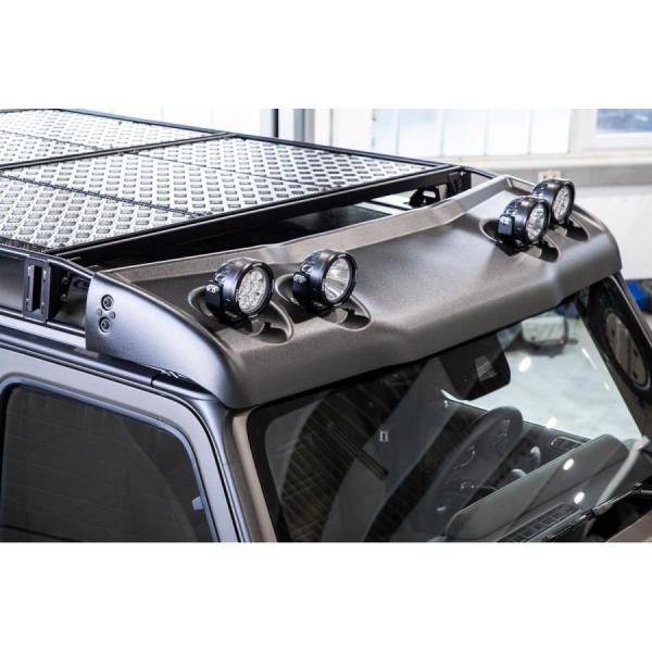 ORC W463A （2018年以降の新型Gクラス用） ウインドウリフレクター+LED 4Fog