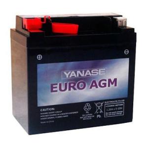 YANASE ヤナセ サブバッテリー EURO AGM 12V-12A メルセデスベンツ　Aクラス用　(W177/W176）｜three-point