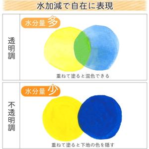 サクラクレパス 絵の具 マット水彩 ポリチュー...の詳細画像3