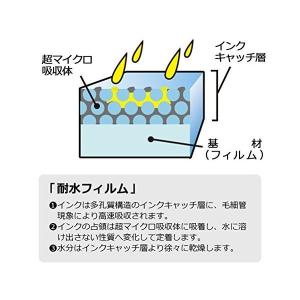 プラス ラベルシール 超耐水光沢フィルムラベル...の詳細画像3