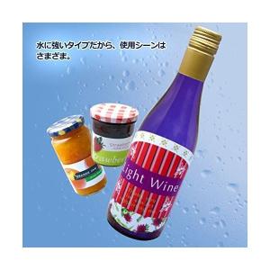プラス ラベルシール 超耐水光沢フィルムラベル...の詳細画像4