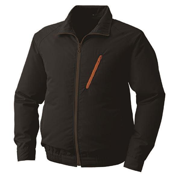 代引不可/KU90510 空調服 R ポリエステル製遮熱長袖ブルゾン 服のみ ブラック 4L/代引不...