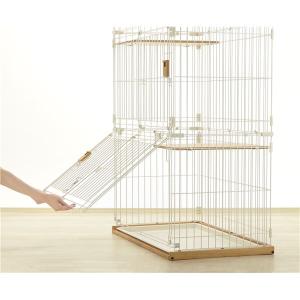代引不可/木製お掃除簡単キャットサークル M ...の詳細画像2