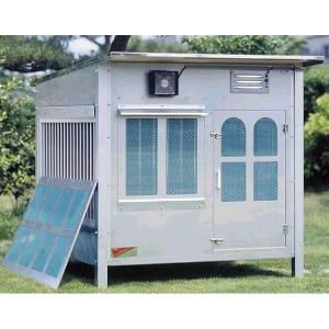 屋外用キャットハウス ステンレス製ガーデンキャットハウス