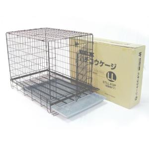 市瀬 犬 ケージ PROスチールケージ LL SSD 短面側ドア : ペット