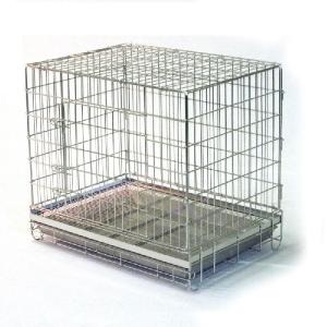 ハチコウ ステンレスケージＭ−ＦＯＰ 短面扉 ハチコウ ステンレスケージ M 短面扉付【47×61×57cmH