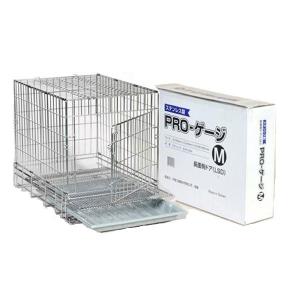 ハチコウ ステンレスケージM−SOP 長面扉620mm×450mm×H570mm 頑丈