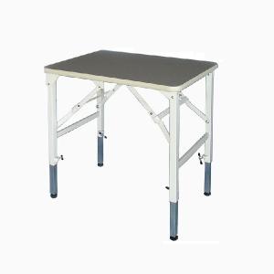 トリミングテーブル ホワイトST 万力式アーム付/W750×D450×H775mm