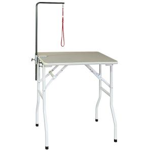 国産 トリミングテーブルミニ 固定式アーム付 W600×D450×H750mm ホーム