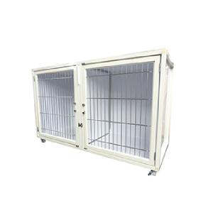 店舗用犬舎ＨＷ−１３００ 1300×550×H815mm 代引き不可 組み合わせて展開できる犬舎 ペットショップ御用達 ペットホテル ペットマンション 注目商品