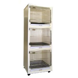 ハチコウ ステンレスケージM−SOP 長面扉620mm×450mm×H570mm 頑丈