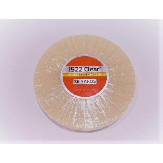 【在庫限り】かつら ウイッグ  両面テープ ♯1522 Clear テープ 業務用ロール  1.3c...