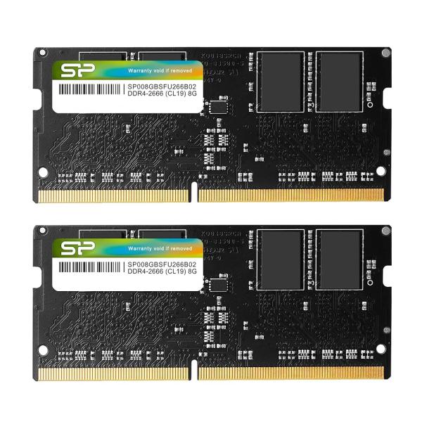 在庫有 即納　シリコンパワー SP016GBSFU266B22 ノートPC用メモリ DDR4-266...