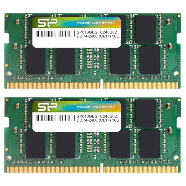 在庫有 即納 シリコンパワー SP032GBSFU240B22 ノートPC用メモリDDR4-2400...