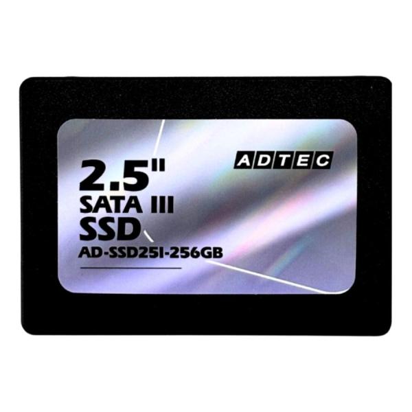 爆買　アドテック SSD 256GB 3D TLC 2.5インチ SATA 3年保証 AD-SSD2...