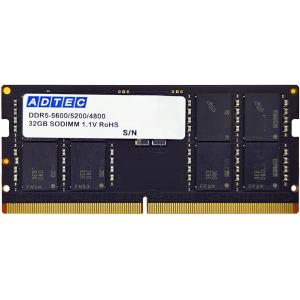 在庫有り 即納 ADS5600N-32G アドテック DDR5-5600 32GB (32GB×1枚...