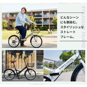 【再販人気モデル】 折りたたみ自転車 20イン...の詳細画像2