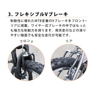 折りたたみ自転車 20インチ シマノ 6段ギア...の詳細画像5