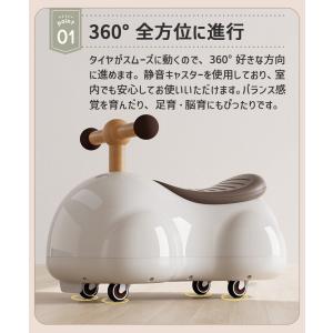 乗用玩具 足けり ピーナッツカー 車体+シーソ...の詳細画像4