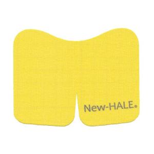 New-HALEニューハレ テーピングテープ すぐ貼れるシリーズ ニ―ダッシュ 6 枚入り イエロー 010501009