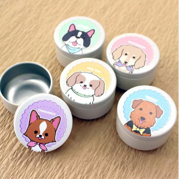 名入れ対応 おやつ缶mini wanきゅん ≪犬種名：あ〜た行≫ ThreeBオリジナル ペット雑貨...