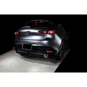マツダ3マフラー　スリーキャッツ スリーキャッツ 5AA-BPEP MAZDA3 4WD ファストバック 100Φ真円
