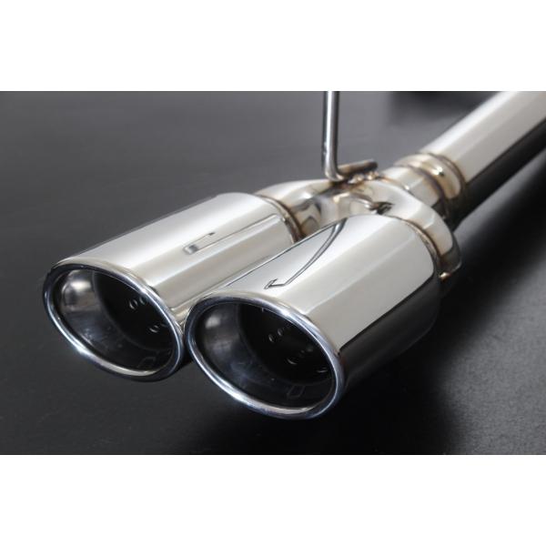 スリーキャッツ ACR50W 50エスティマ 2.4L 95ΦオーバルW 直管 ストレート マフラー