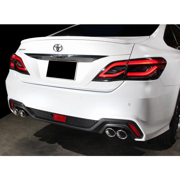 スリーキャッツ AZSH20 220クラウン ハイブリッド RS 95Φオーバル 4本出し ストレー...