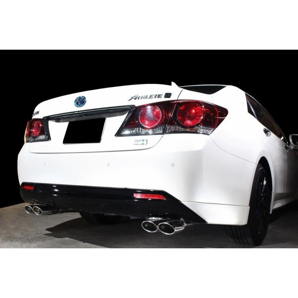 スリーキャッツ GRS210 210クラウン 2.5L クーヴェ 4本出し 直管 ストレート マフラ...