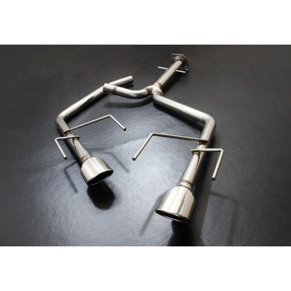 スリーキャッツ GSE20 IS250 110Φオーバル  直管 ストレート マフラー