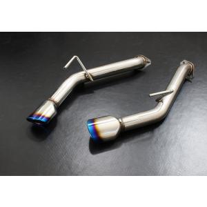 V37スカイライン スリーキャッツ スリーキャッツ RV37 37スカイライン 400R チタン風110Φオーバル 直管