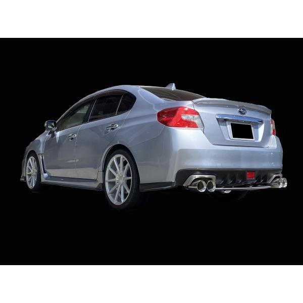 スリーキャッツ VAG WRX S4 100Φ真円 4本出し 直管 ストレート マフラー
