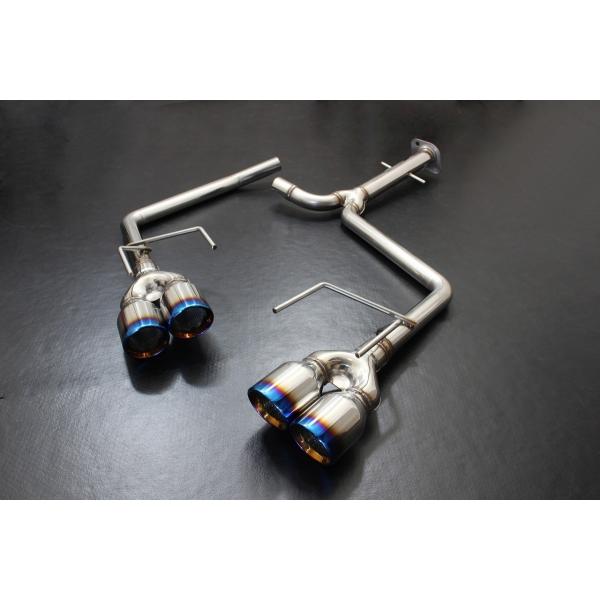 スリーキャッツ ZRR80W 80ヴォクシー シリウスsirius 4本出し 直管 ストレート マフ...