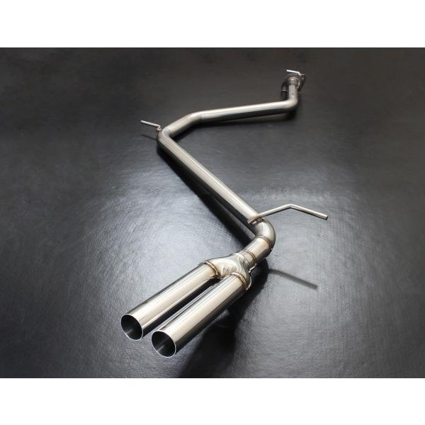 スリーキャッツ ZRR80W 80ヴォクシー 清正管 ストレート マフラー 50.8Φパイプデュアル...