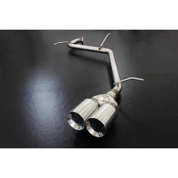 スリーキャッツ ZRR80W 80ヴォクシー 100Φ真円W ストレート マフラー