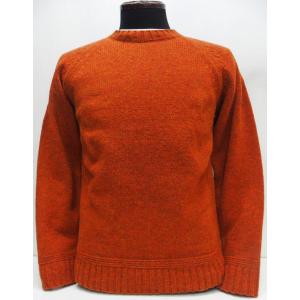 Soglia(ソリア)[LANDNOAH SWEATER/British Wool-Orange]｜threeeight