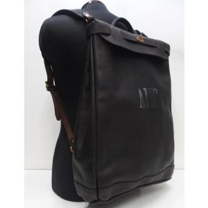 Vasco(ヴァスコ)[Lot.VS-206L LEATHER VOYOGE 2WAY RUCKSACK/Black]｜threeeight