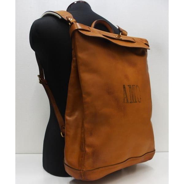 Vasco(ヴァスコ)[Lot.VS-206L LEATHER VOYOGE 2WAY RUCKSA...