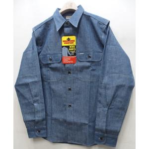 WAREHOUSE(ウエアハウス) [Lot.3036 CHAMBRAY SHIRTS WITH E...