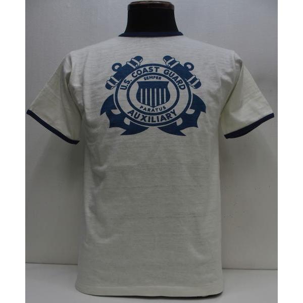 WAREHOUSE(ウエアハウス)[Lot.4059 Ringer Tee/U.S.COAST GU...